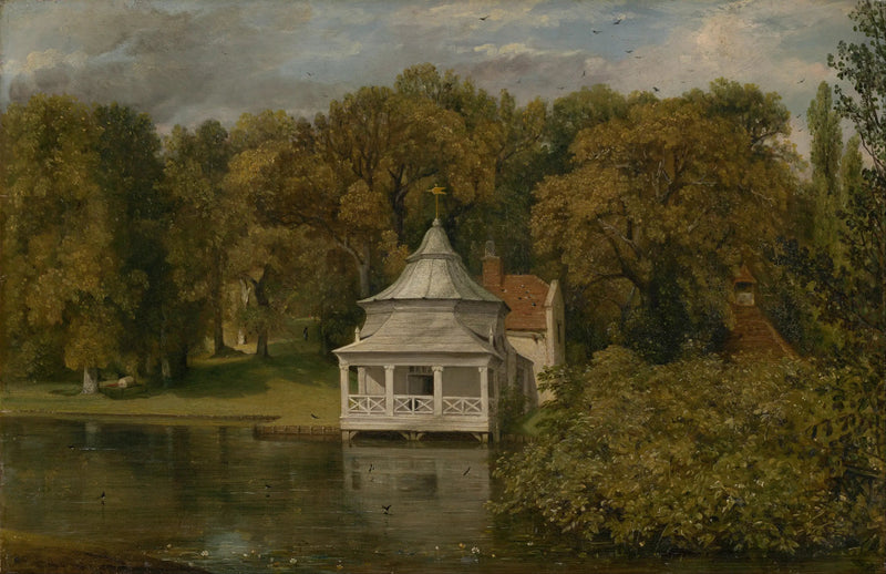 Dzielnice za Alresford Hall - John Constable