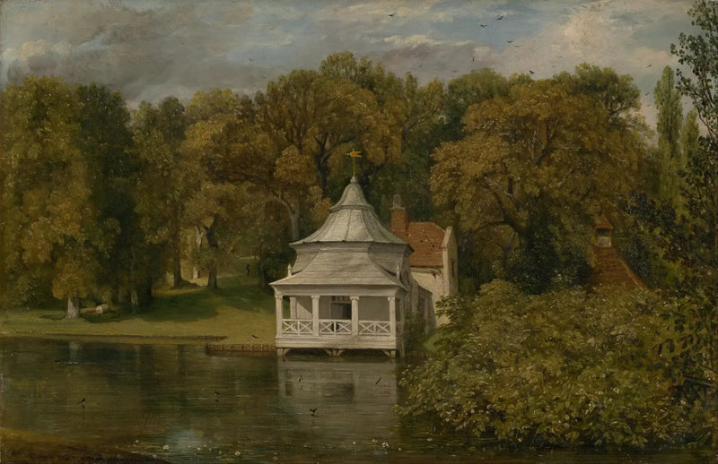 Dzielnice za Alresford Hall - John Constable