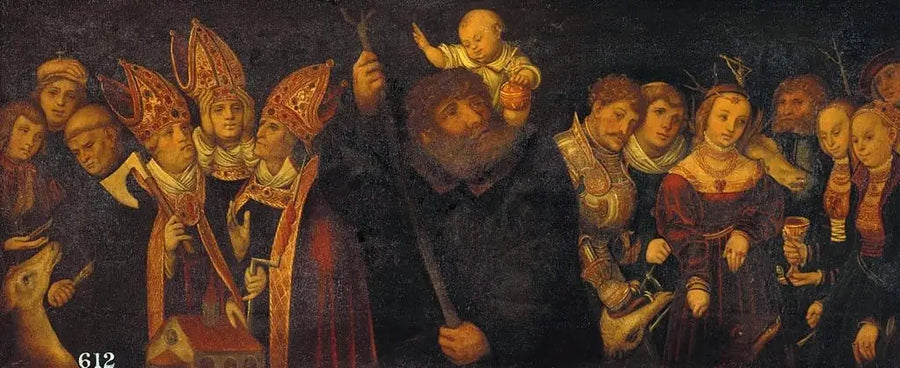 Czternaście pomocników w potrzebie - Lucas Cranach Starszy