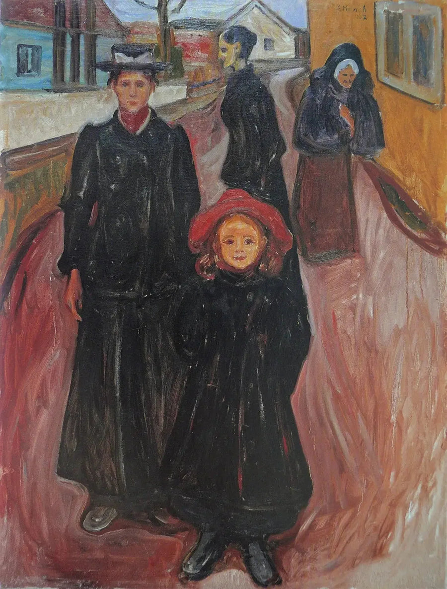 Cztery wieki życia - Edvard Munch