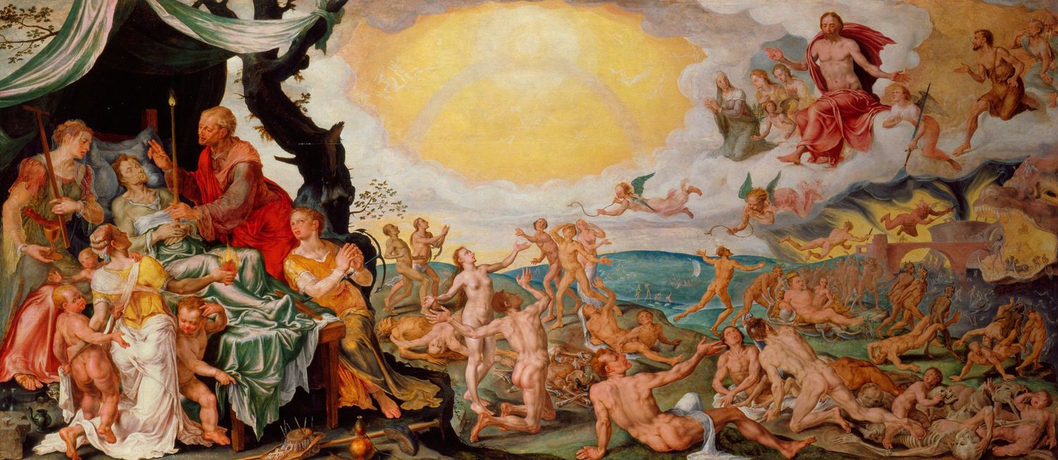 Les quatre dernières choses - Maarten van Heemskerck