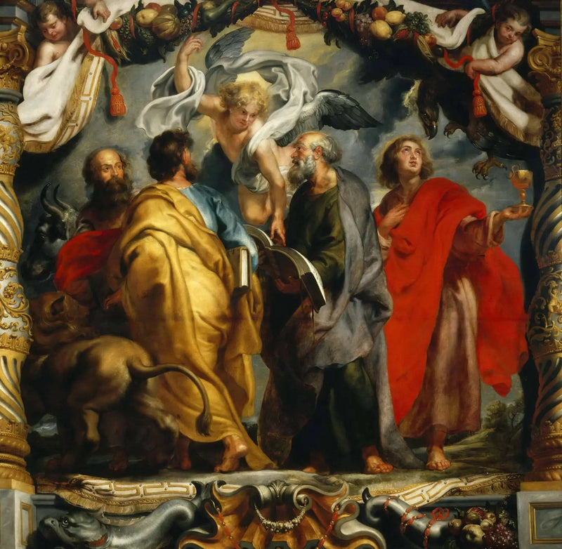 Czterej ewangelściści - Peter Paul Rubens
