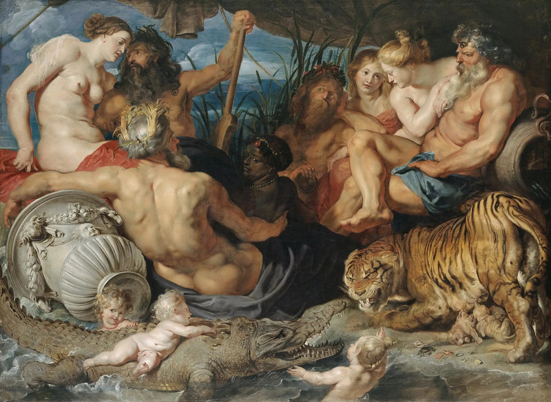 Cztery Rzeki Raju - Peter Paul Rubens