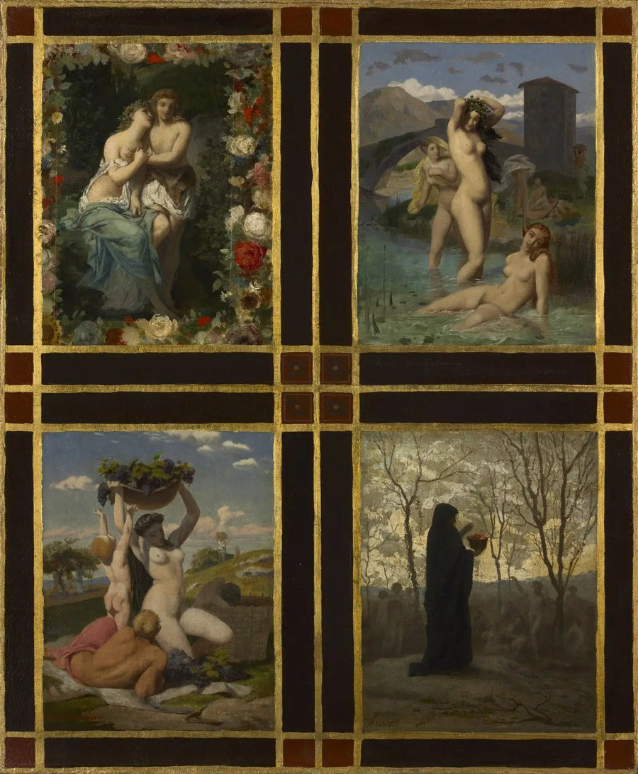 Cztery Pory Roku - Jean-Léon Gérôme
