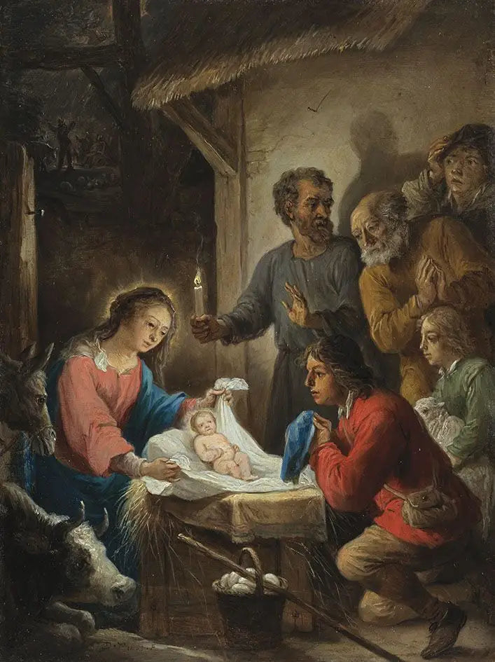 Piętnaście sekretów różańca: adoracja pasterzy - David Teniers młodszy