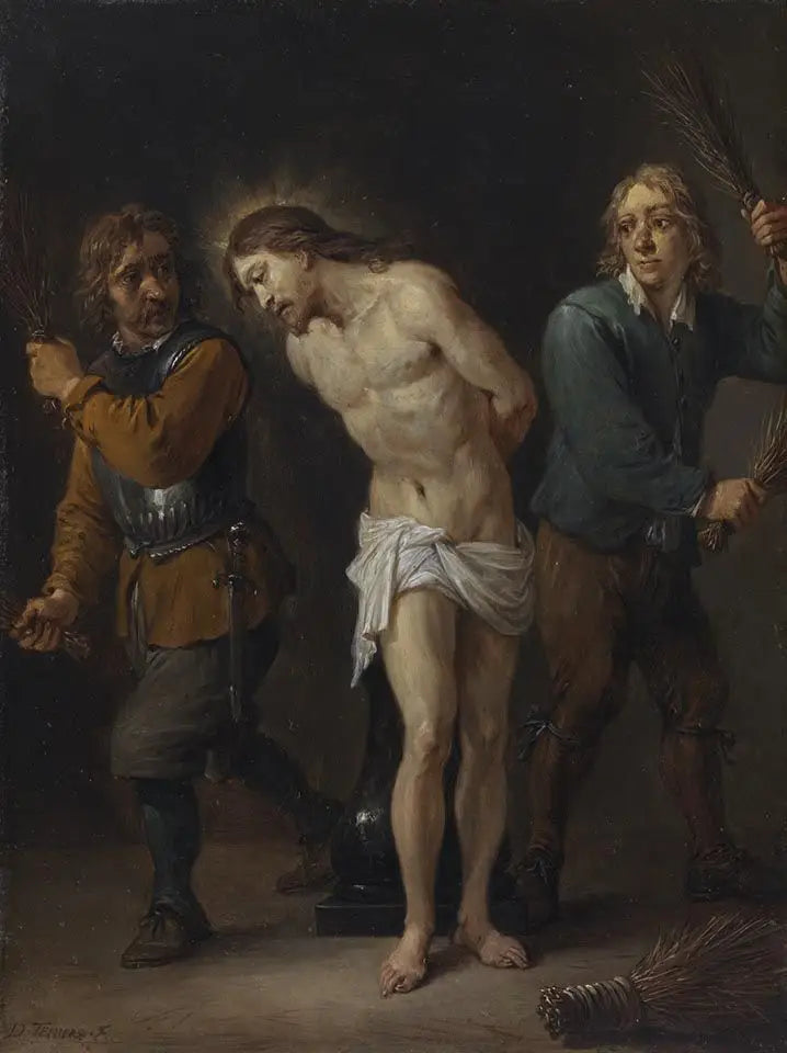 Piętnaście sekretów różańca: biczowanie Chrystusa - David Teniers Młodszy
