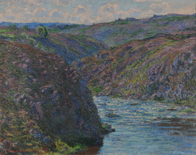 Wąwozy Creuse - Claude Monet