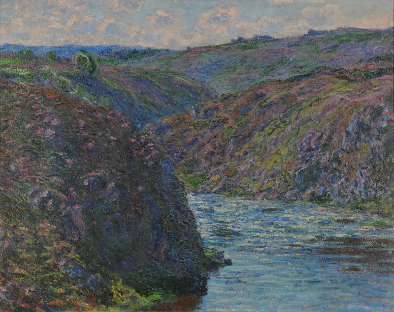 Wąwozy Creuse - Claude Monet