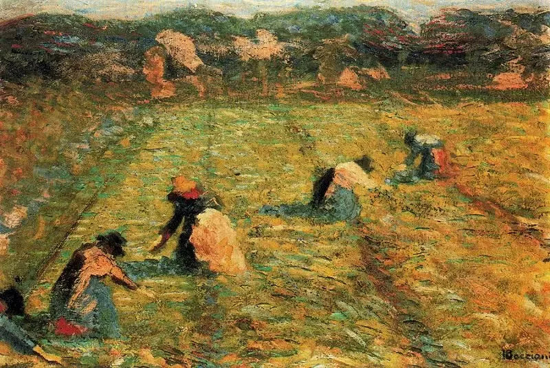 Zbiorniczki ryżu - Umberto Boccioni