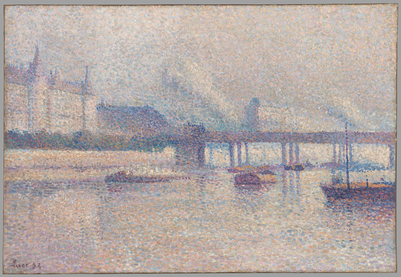 Brzegi Sekwany w Paryżu - Maximilien Luce