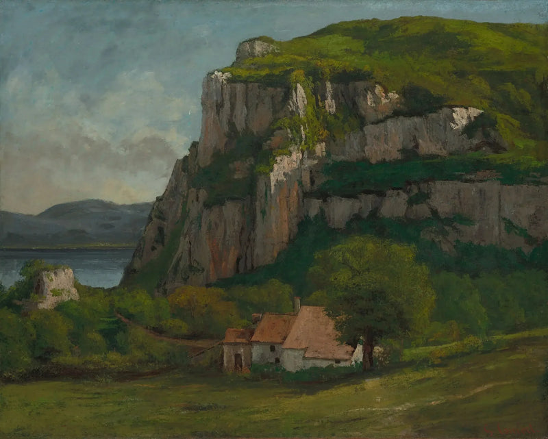 Skały Hautepierre - Gustave Courbet