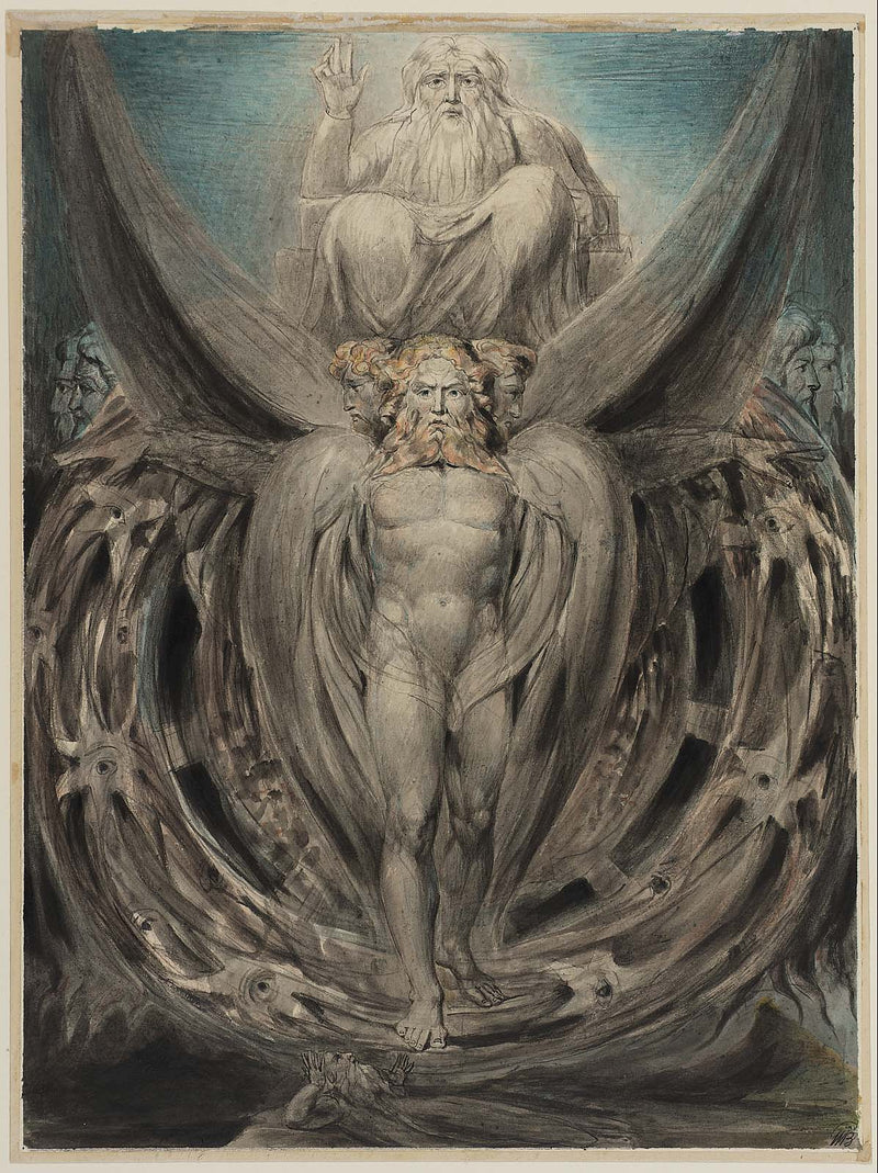 Koła Ezechiela - William Blake