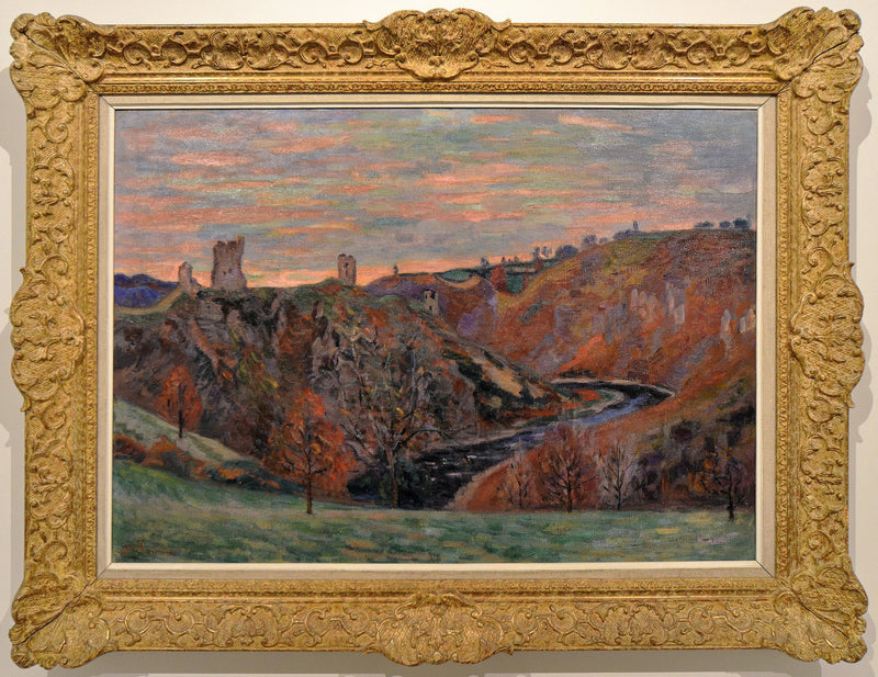 Ruiny zamku w Crozant - Armand Guillaumin