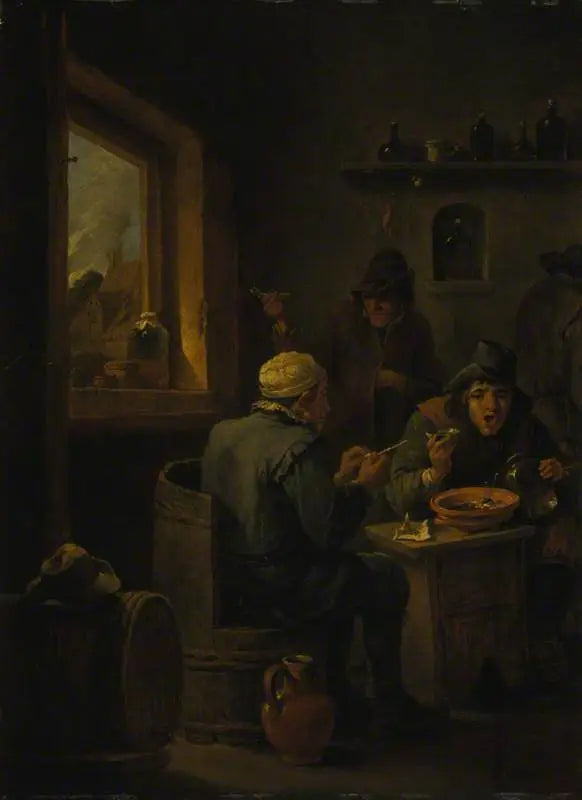 Prostacy piją - David Teniers Młodszy