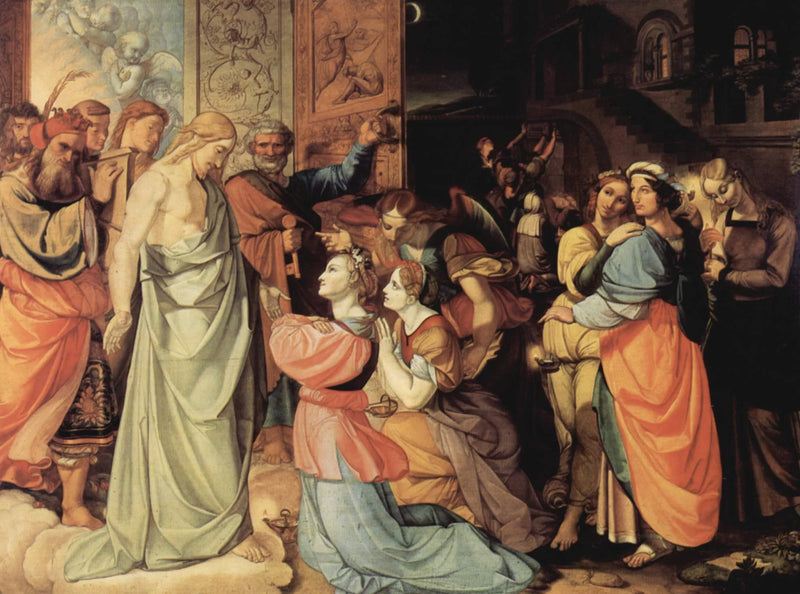 Mędrcy i Szalone Panny - Peter von Cornelius