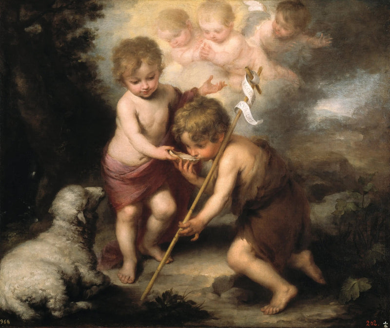 Święte Dzieci z Muszlą - Bartolomé Esteban Murillo