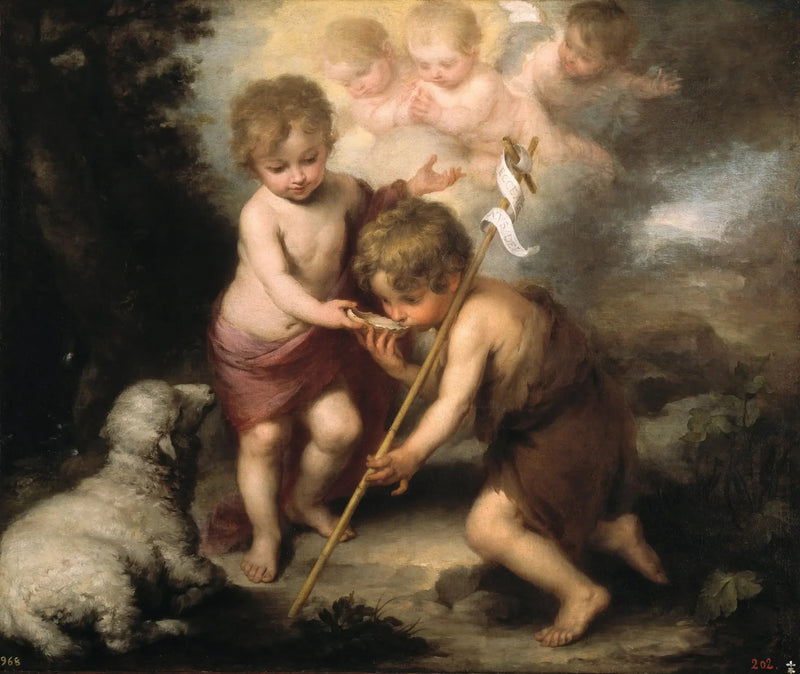 Święte Dzieci z Muszlą - Bartolomé Esteban Murillo