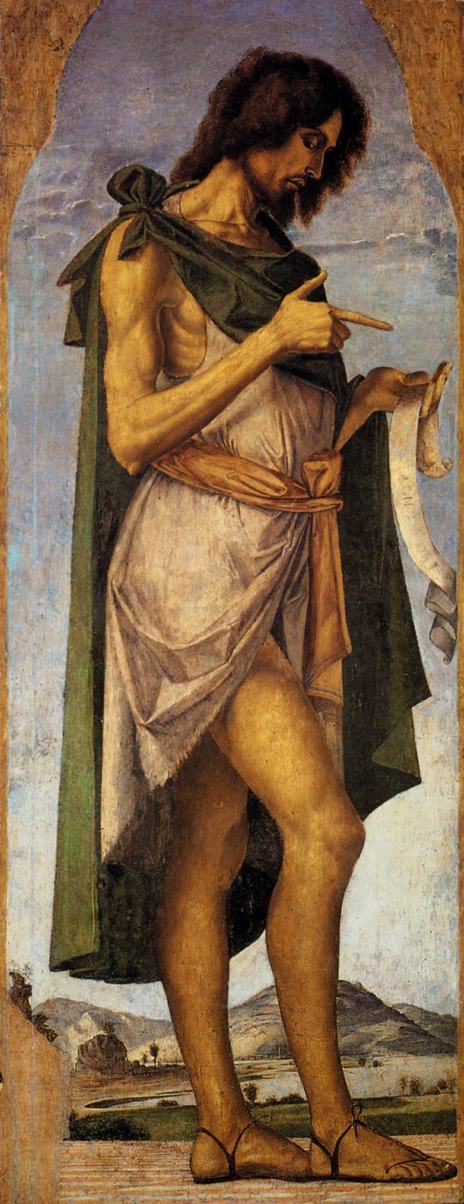 Święci Jan Chrzciciel i Mateusz - Alvise Vivarini
