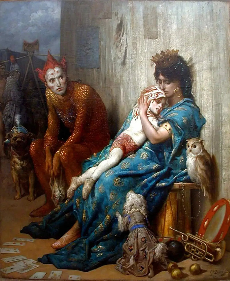 Saltimbanki - Gustave Doré