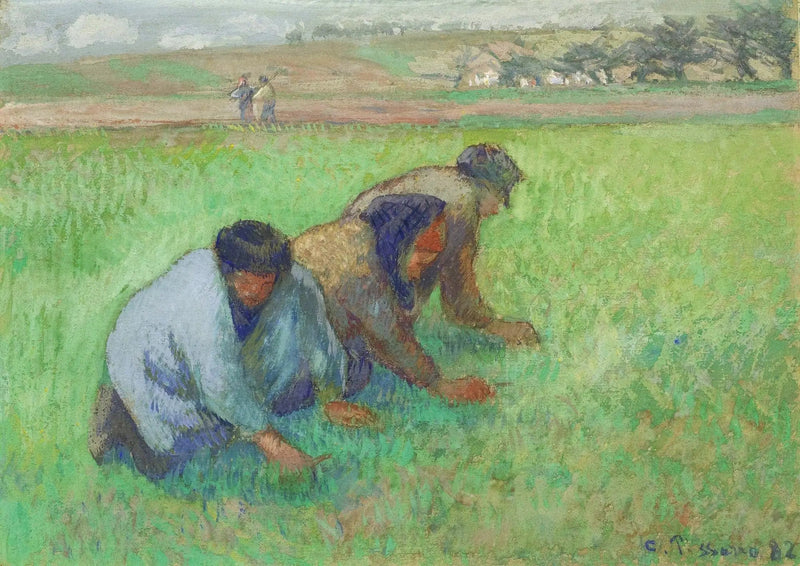Sarclers - Camille Pissarro