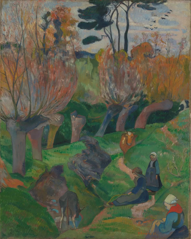 Wierzby - Paul Gauguin