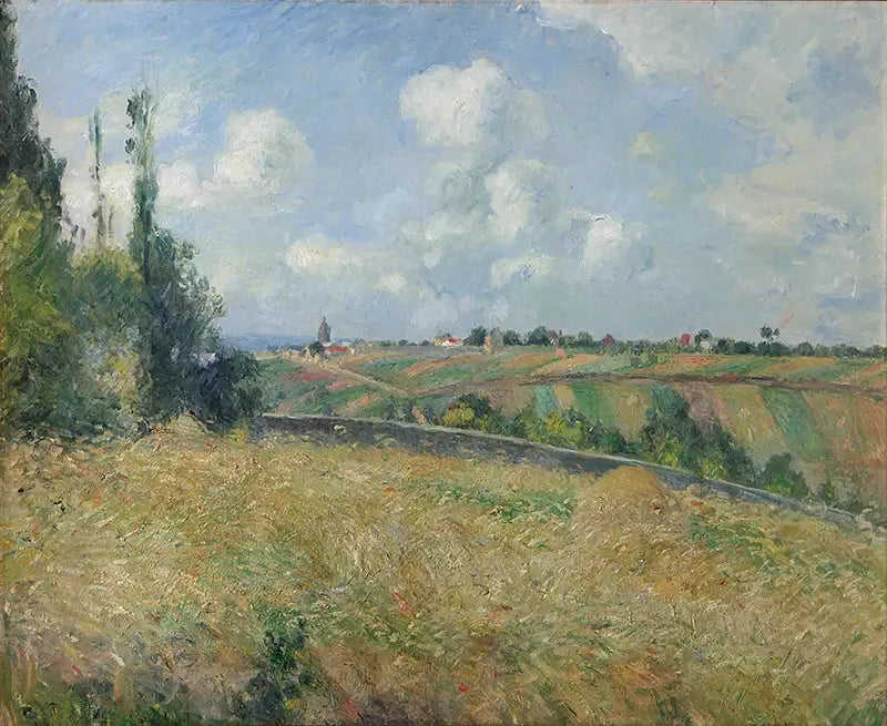 Żyto, wybrzeże Gratte-Coqs, Pontoise - Camille Pissarro