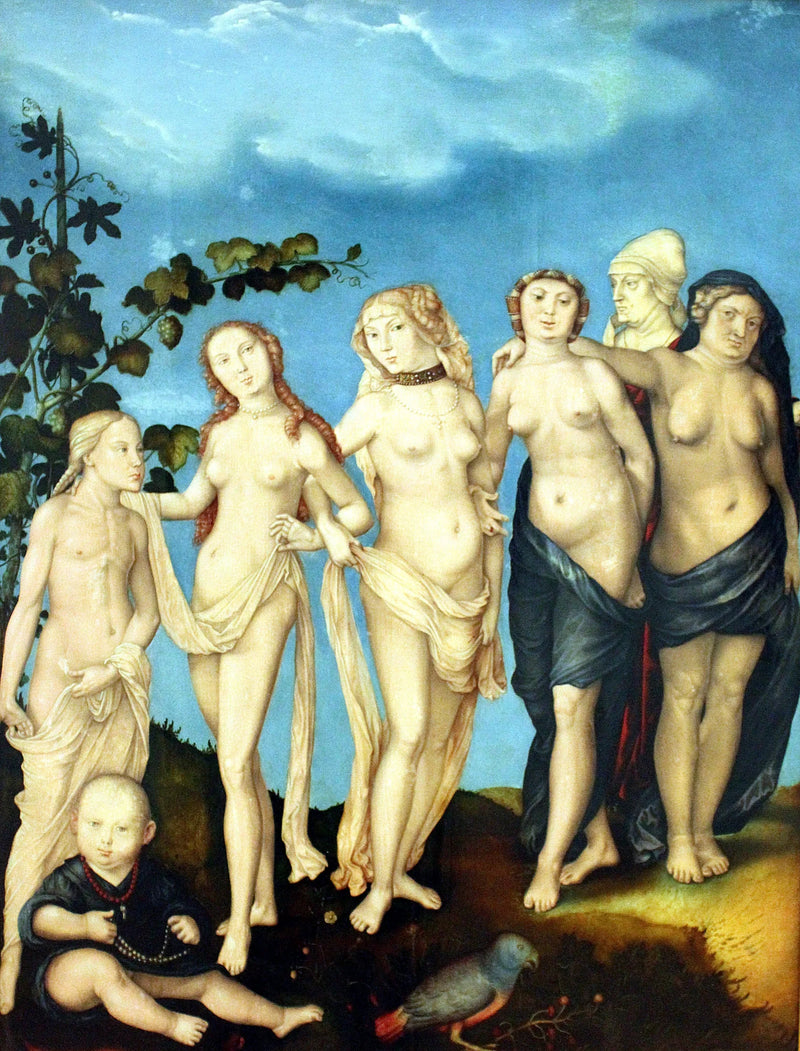 Siedem etapów kobiety - Hans Baldung Grien