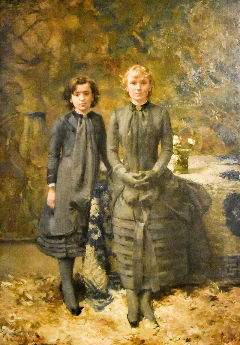 Siostry malarza Schlobach - Théodore van Rysselberghe
