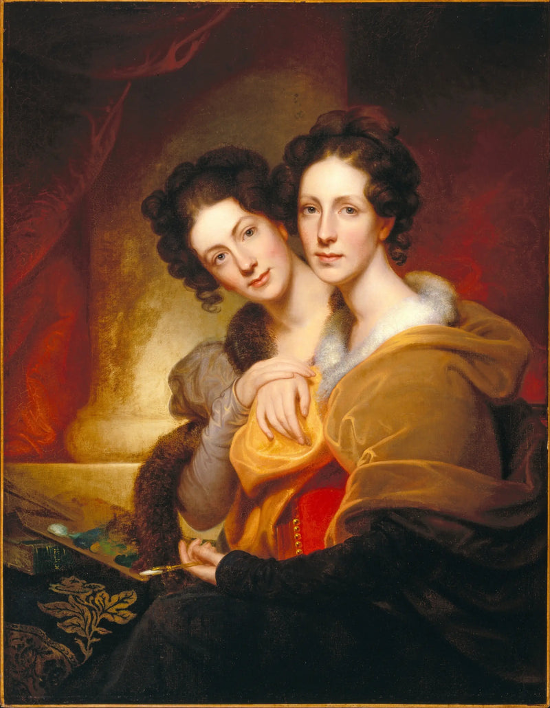 Siostry (Eleanor i Rosalba Peale) - Rembrandt Peale