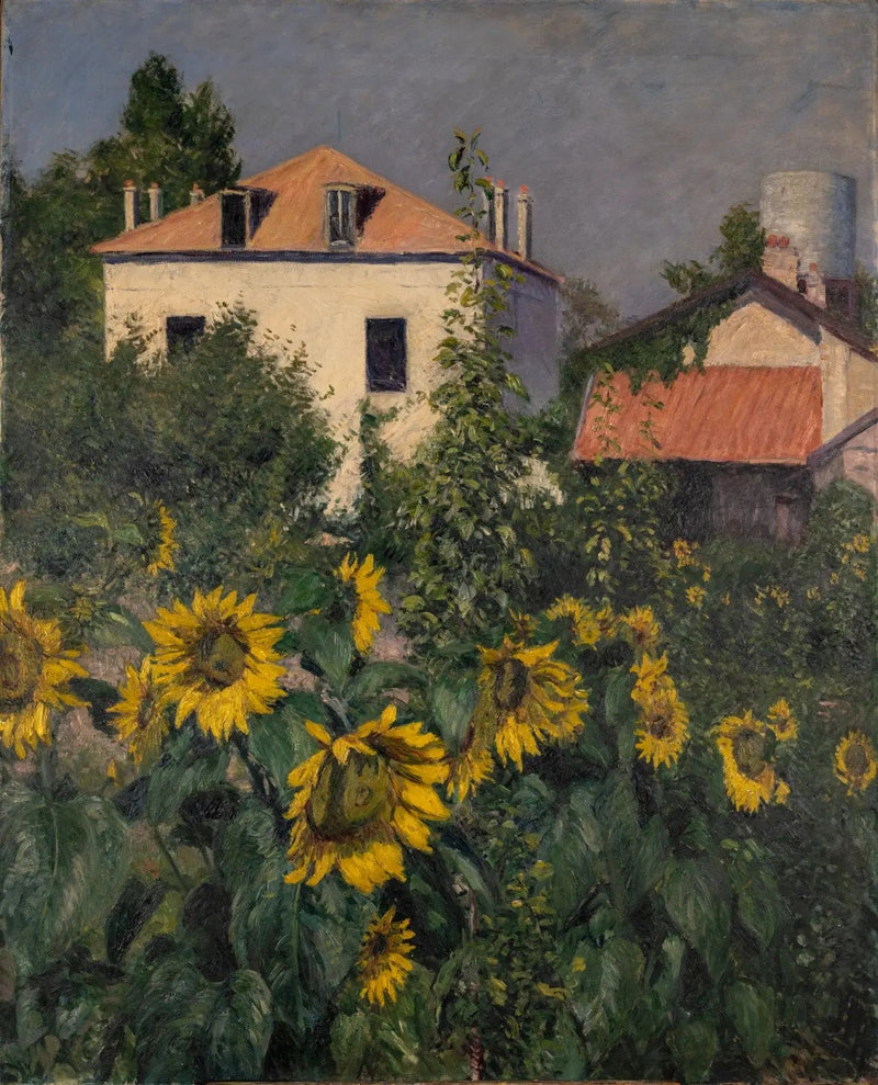 Słońca, ogród Petit Gennevilliers - Gustave Caillebotte