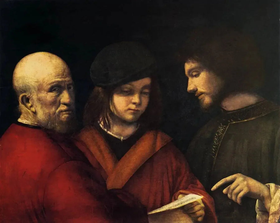 Trzy etapy życia człowieka - Giorgione