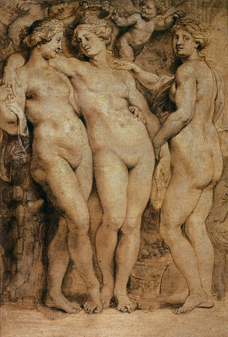 Trzy Gracje - Peter Paul Rubens