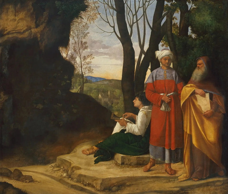 Trzej Filozofowie - Giorgione