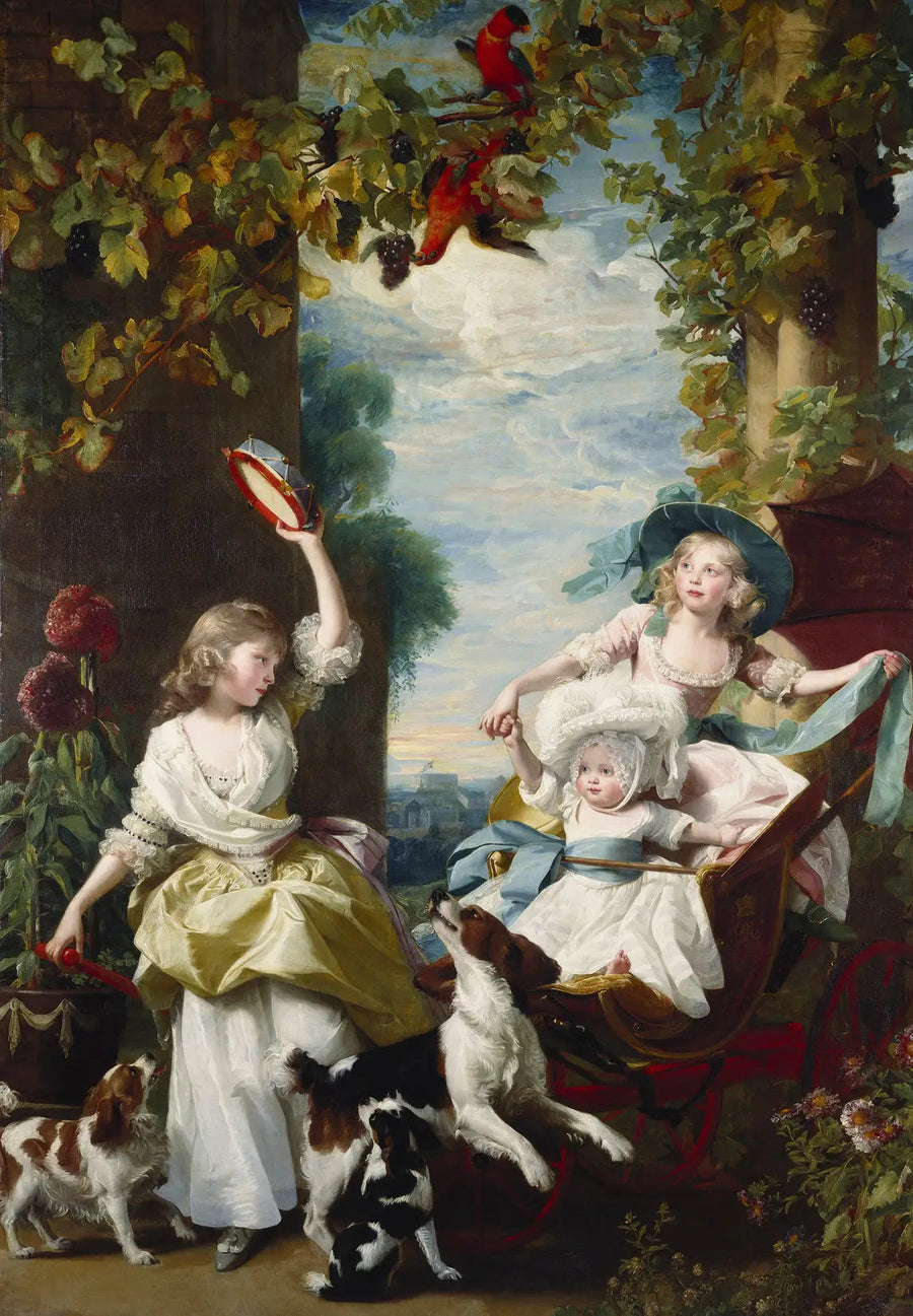 Trzy najmłodsze córki Jerzego III - John Singleton Copley