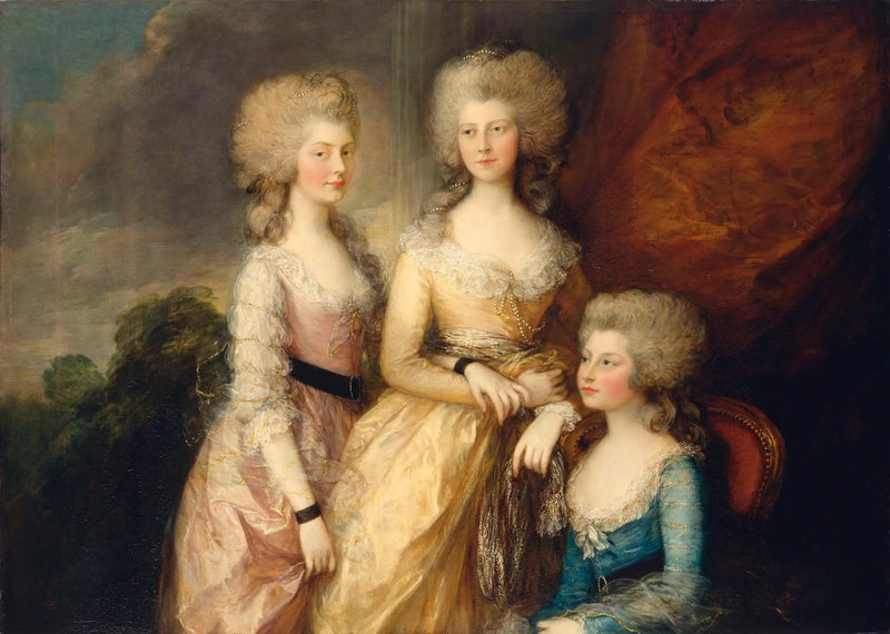 Trzy starsze księżniczki - Thomas Gainsborough