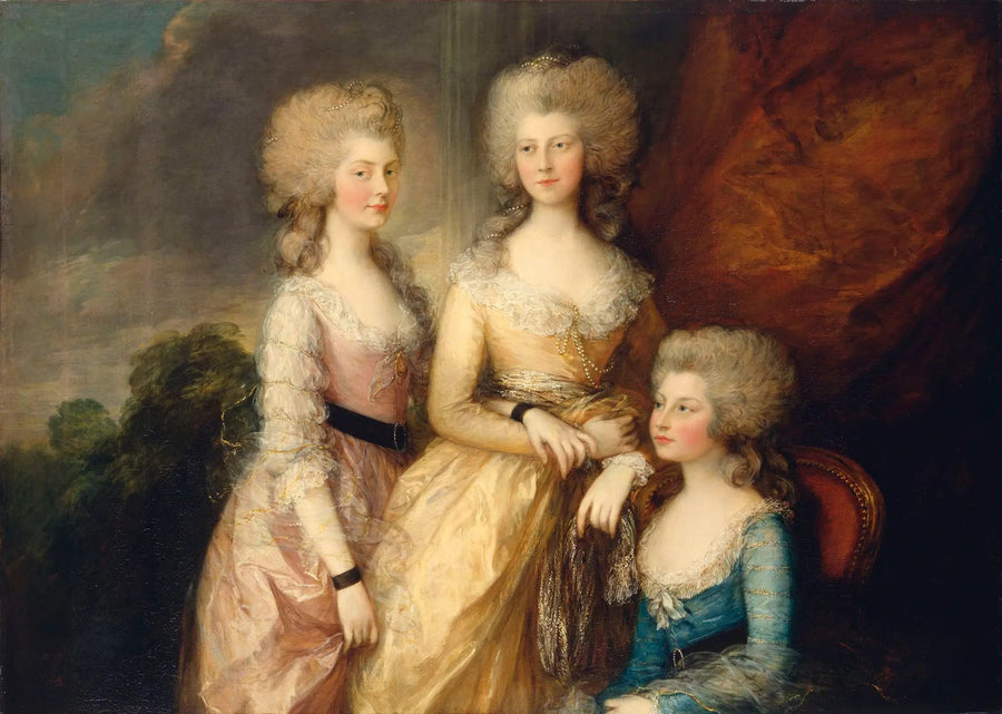 Trzy starsze księżniczki - Thomas Gainsborough