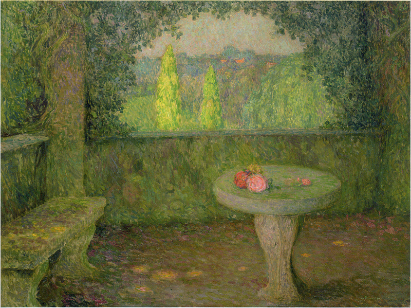 Trzy róże - Henri Le Sidaner