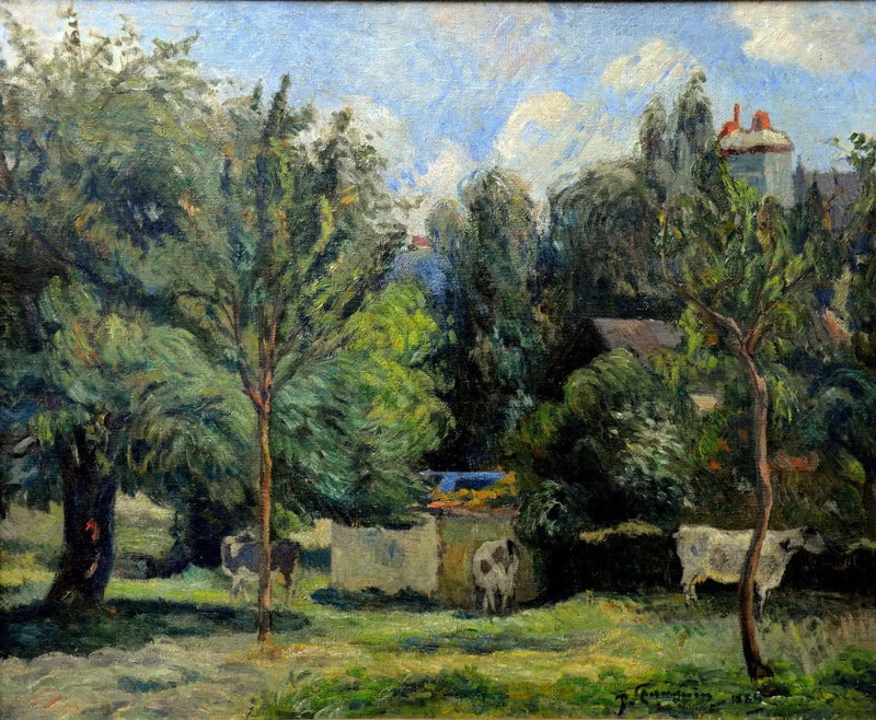 Trzy krowy - Paul Gauguin