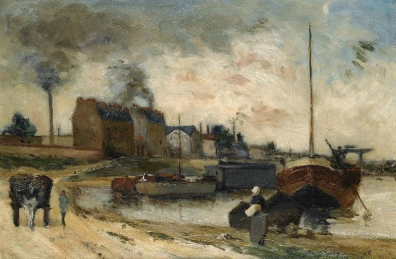 Fabryki Cail i nabrzeże Grenelle - Paul Gauguin