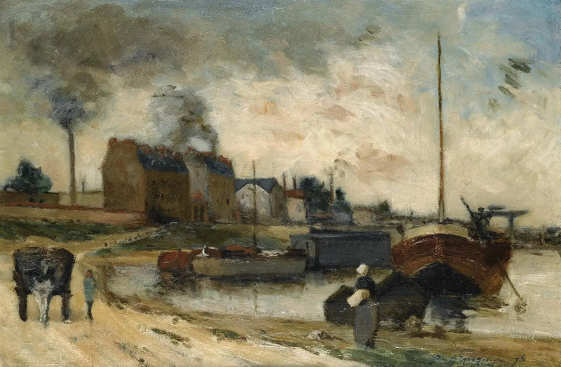 Fabryki Cail i nabrzeże Grenelle - Paul Gauguin