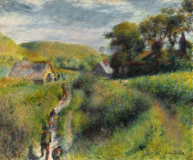 Zbieracze winogron - Pierre-Auguste Renoir