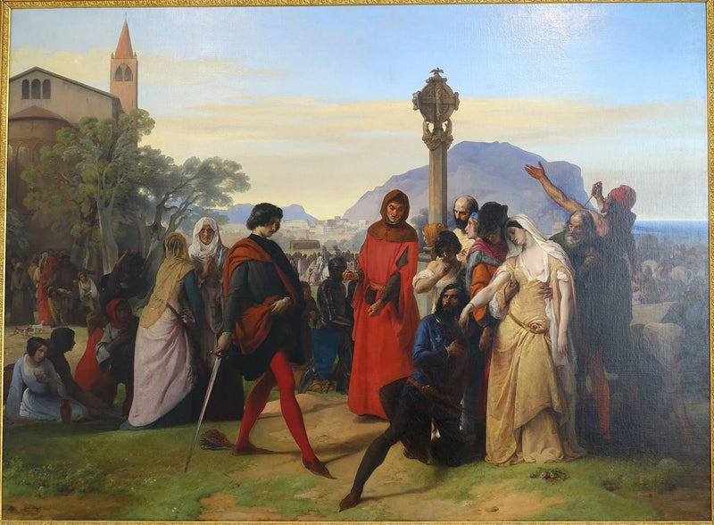 Wesela sycylijskie - Francesco Hayez