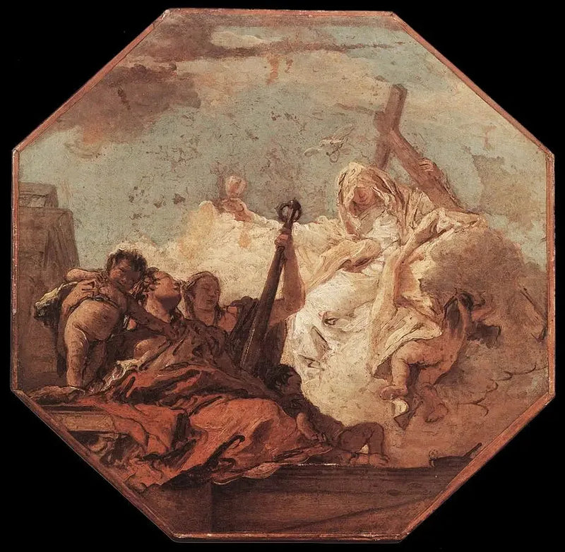 Cnoty teologalne - Giovanni Battista Tiepolo