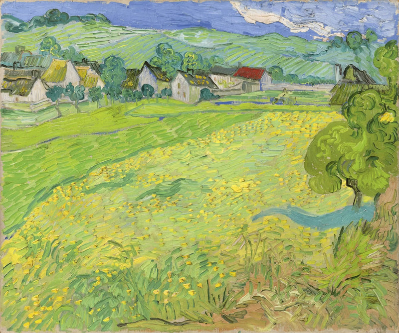 Les Vessenots à Auvers - Vincent van Gogh
