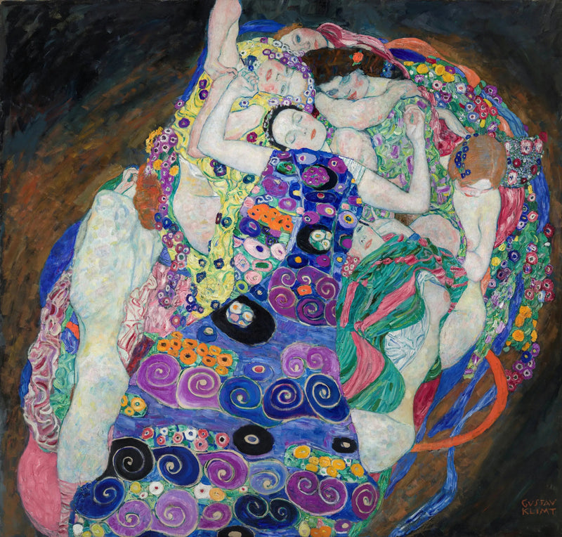 Dziewice - Gustav Klimt