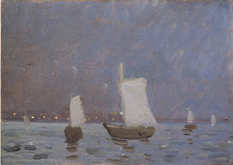Żaglowce - Édouard Manet