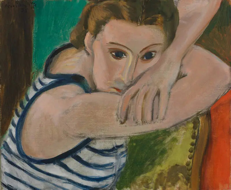 Niebieskie oczy - Henri Matisse