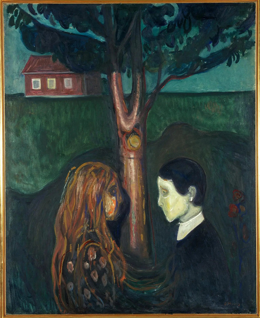 Oczy w oczy - Edvard Munch