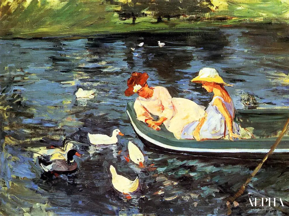 L'été - Mary Cassatt - Reproductions de tableaux et peintures haut de gamme