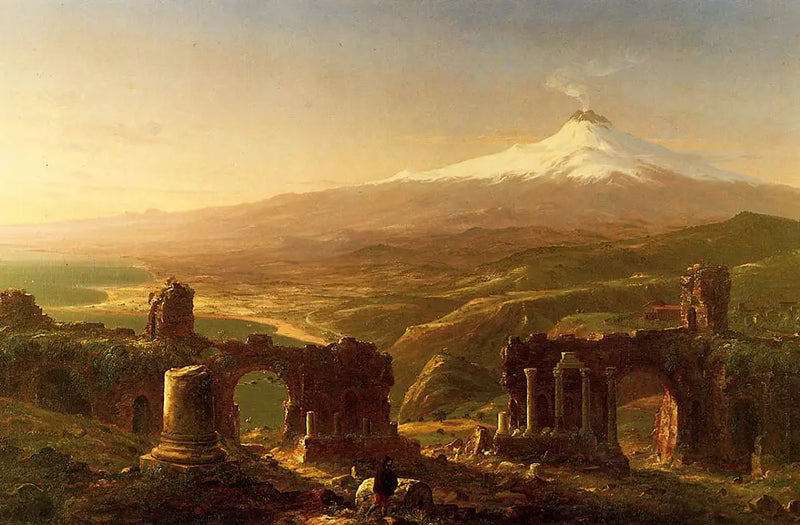 Etna z Taorminy - Thomas Cole